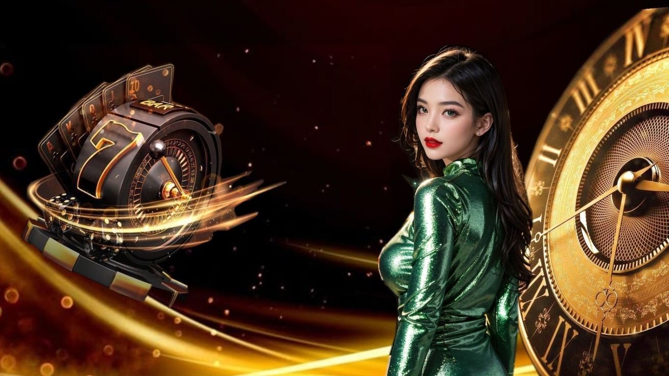 Antarmuka permainan Blueprint Gaming di ninjaslot77 dengan tombol putar dan panel bonus